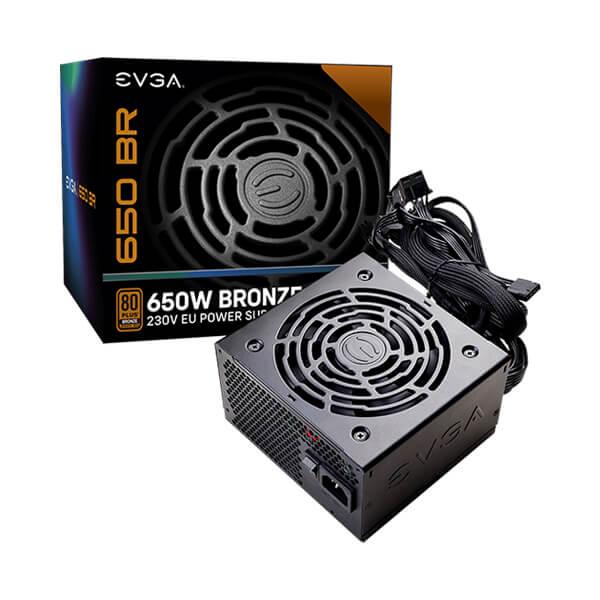 EVGA 650 BR 650 WATT 80 PLUS BRONZE SMPS