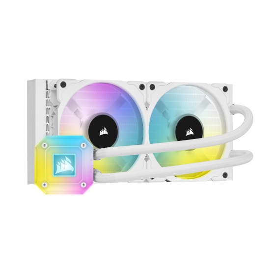 Image of Corsair-iCUE-H100i-ELITE-CAPELLIX-WHITE-Liquid-CPU-Cooler
