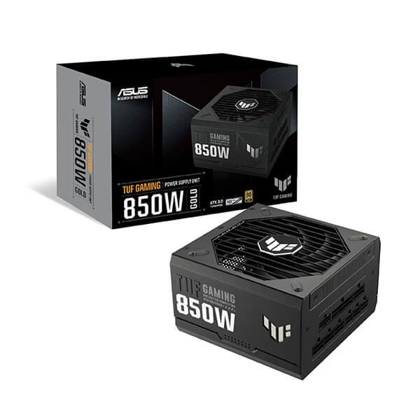 Asus TUF Gaming 850W Gold ATX 3.0 SMPS - 850 Watt 80 Plus Gold Certification Fully Modular PSU with Active PFC