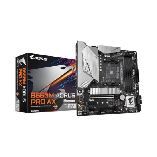 GIGABYTE B550M AORUS PRO AX MOTHERBOARD