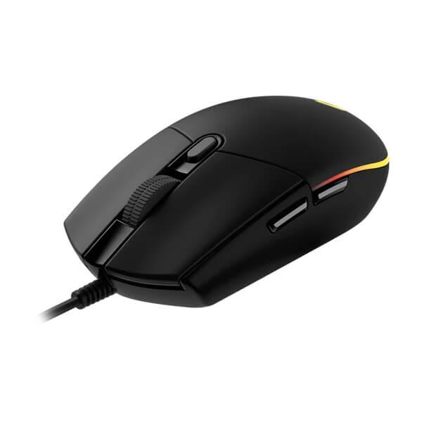 Logitech G203 Lightsync RGB Wired Gaming Mouse (8000 DPI, RGB Lighting, 1000Hz Polling Rate, Black)