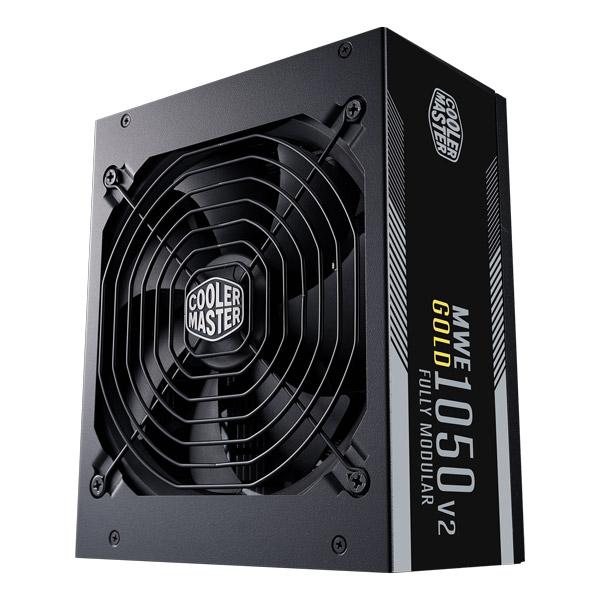 Cooler Master MWE 1050 V2 SMPS - 1050 Watt 80 Plus Gold Certification Fully Modular PSU With Active PFC