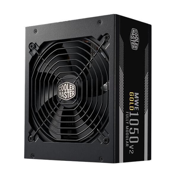 Cooler Master MWE 1050 V2 ATX3.0 SMPS - 1050 Watt 80 Plus Gold Certification Fully Modular PSU With Active PFC