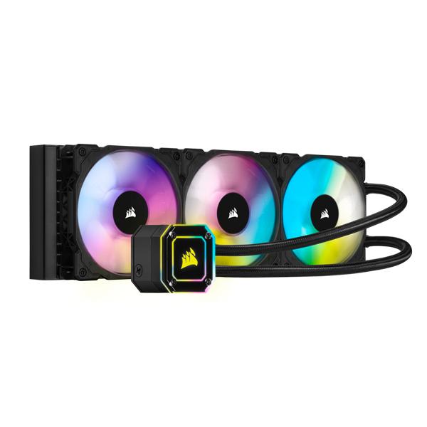 CORSAIR ICUE H150I ELITE CAPELLIX CPU LIQUID COOLER (BLACK)
