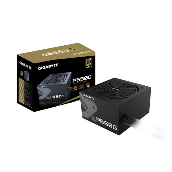 GIGABYTE P650G - 650 WATT 80+ GOLD POWER SUPPLY