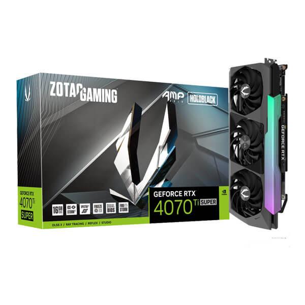 ZOTAC GAMING RTX 4070 TI SUPER AMP HOLO 16GB GRAPHICS CARD