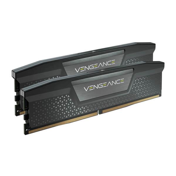 Corsair CMK64GX5M2B6000C40 Desktop Ram Vengeance DDR5 Series 64GB (32GBx2) 6000MHz Black