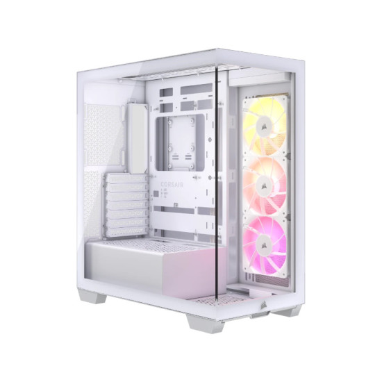CORSAIR 3500X ARGB MID-TOWER ATX CASE - WHITE