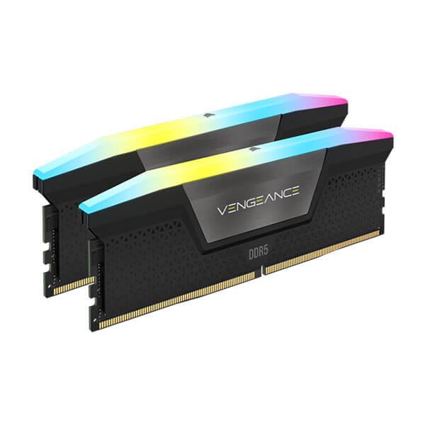 CORSAIR VENGEANCE RGB 32GB (16GBX2) DDR5 5200MHZ DESKTOP RAM