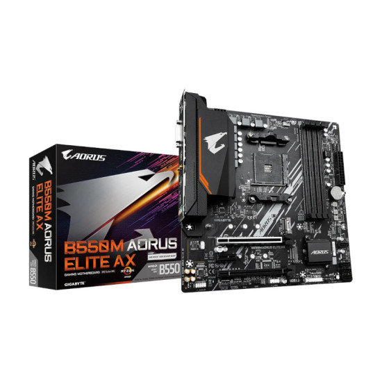 GIGABYTE B550M AORUS ELITE AX M-ATX MOTHERBOARD