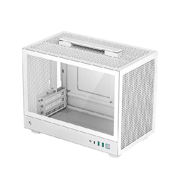 DEEPCOOL CH160 WH (MINI-ITX) MINI TOWER CABINET (WHITE)