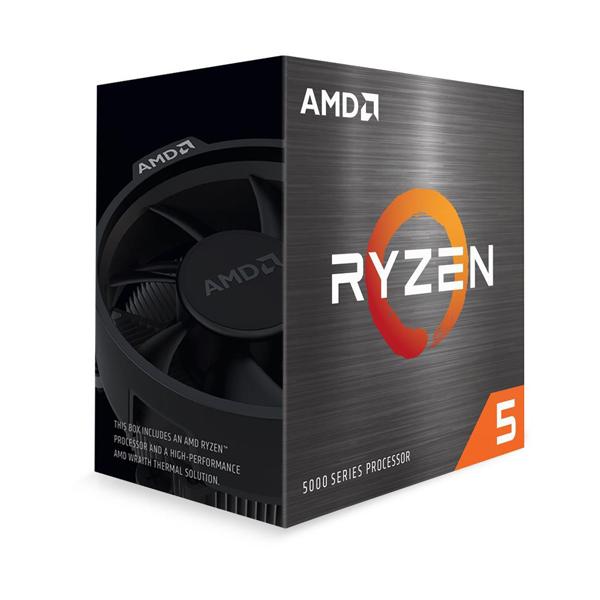 AMD Ryzen 5 5600X Processor (6 Cores 12 Threads with Max Boost Clock of up to 4.6GHz, Base Clock of 3.7GHz, AM4 Socket and 35MB Cache Memory)