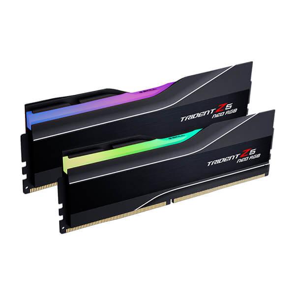 G.Skill F5-6000J3040G32GX2-TZ5NR Desktop Ram Trident Z5 Neo RGB Series 64GB (32GBx2) DDR5 6000MHz