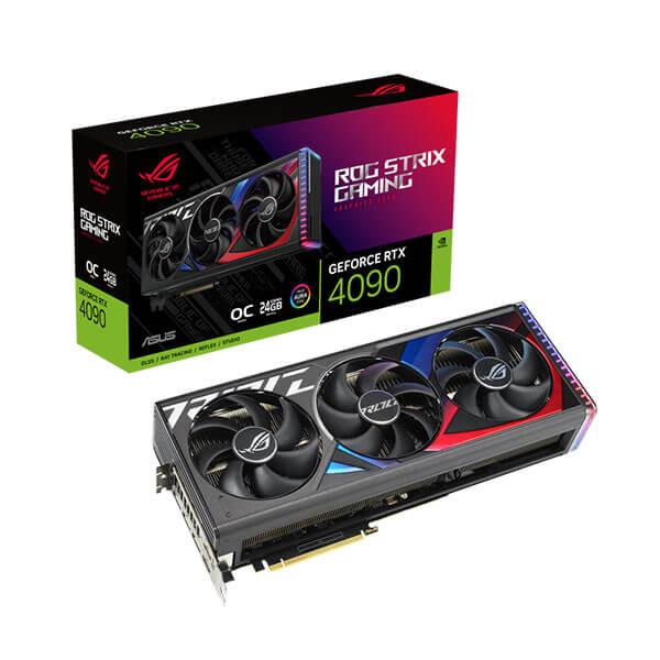 ASUS ROG Strix GeForce RTX 4090 OC Edition 24GB GDDR6X 384-Bit Gaming Graphics Card