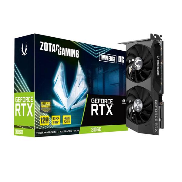 Zotac Gaming GeForce RTX 3060 Twin Edge OC 12GB GDDR6 192-bit Gaming Graphics Card