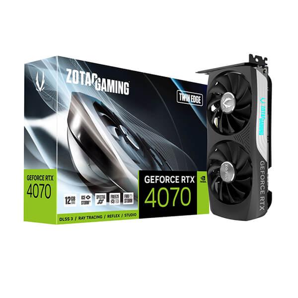 Zotac Gaming GeForce RTX 4070 Twin Edge 12GB GDDR6X 192-bit Graphics Card