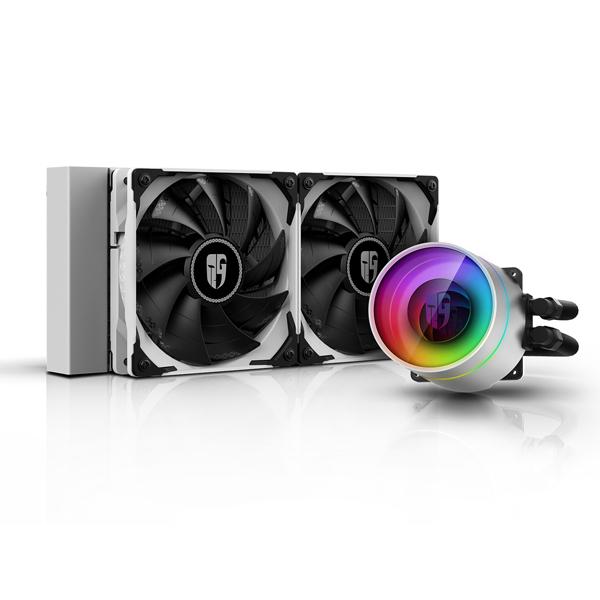 DEEPCOOL GAMERSTORM CASTLE 240EX WHITE CPU LIQUID COOLER