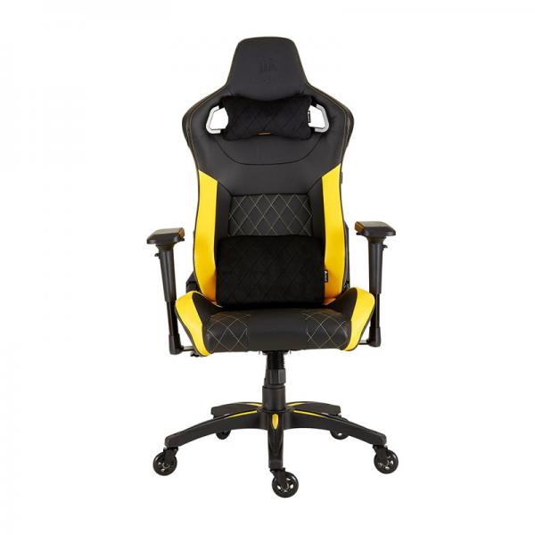 Corsair T1 RACE Gaming Chair - (Black/Yellow)