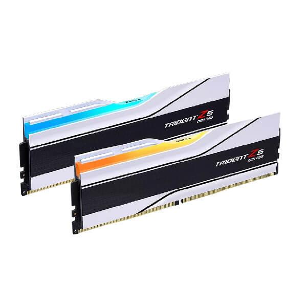 G.SKILL TRIDENT Z5 NEO RGB 64GB (32GBX2) DDR5 6000MHZ DESKTOP RAM (WHITE)