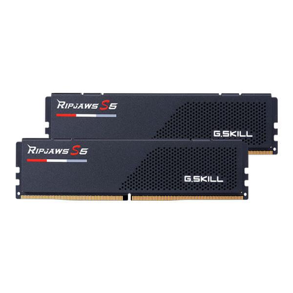 G.Skill Ripjaws S5 64GB (32GBx2) DDR5 5600MHz Memory F5-5600J3636D32GX2-RS5K