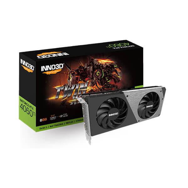 Inno3D GeForce RTX 4060 Ti 8GB TWIN X2 GDDR6 Graphic Card N406T2-08D6-171153N