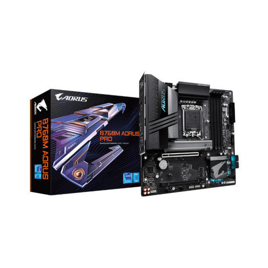 GIGABYTE B760M AORUS PRO MOTHERBOARD