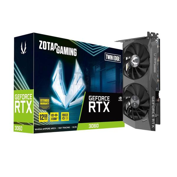Zotac Gaming GeForce RTX 3060 Twin Edge 12GB GDDR6 192-bit Gaming Graphics Card