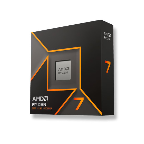 AMD RYZEN 7 9700X PROCESSOR WITH RADEON GRAPHICS (8 CORES, 16 THREADS, MAX. BOOST CLOCK UP TO 5.5GHZ, AM5 SOCKET AND 40MB CACHE)
