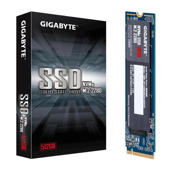 Gigabyte 512GB M.2 PCIe NVMe SSD GP-GSM2NE3512GNTD
