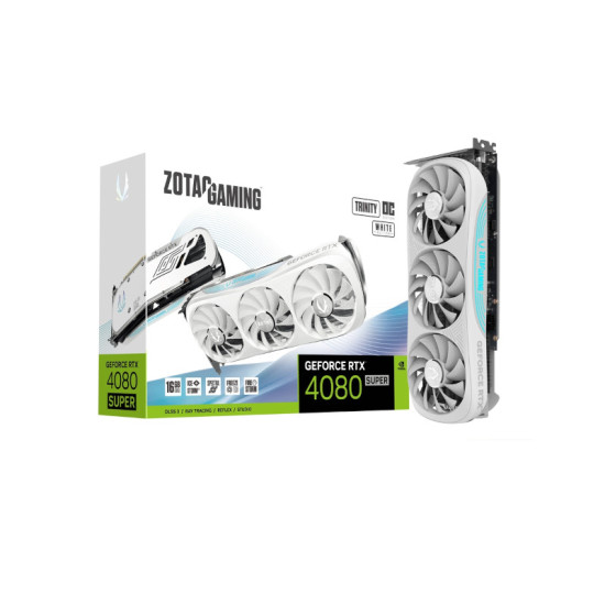 ZOTAC GAMING GEFORCE RTX 4080 SUPER TRINITY OC WHITE EDITION 16GB GDDR6X