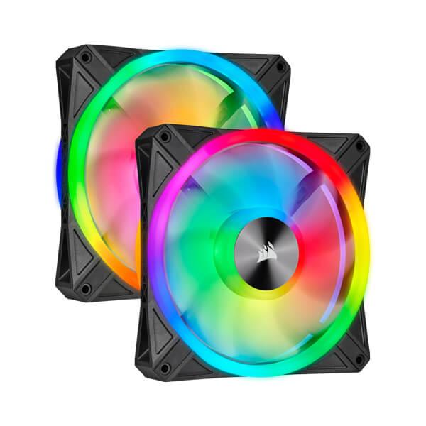 CORSAIR ICUE QL140 RGB (DUAL PACK)