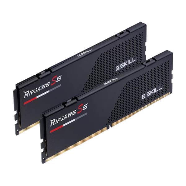 G.Skill F5-6000J3636F16GX2-RS5K Desktop Ram Ripjaws S5 Series 32GB (16GBx2) DDR5 6000MHz Black
