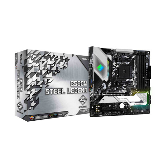 ASROCK B550M STEEL LEGEND MOTHERBOARD