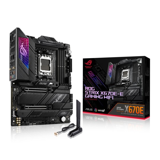 Image of ASUS-ROG-Strix-X670E-E-Gaming-WiFi-AMD-Ryzen-AM5-ATX-Motherboard