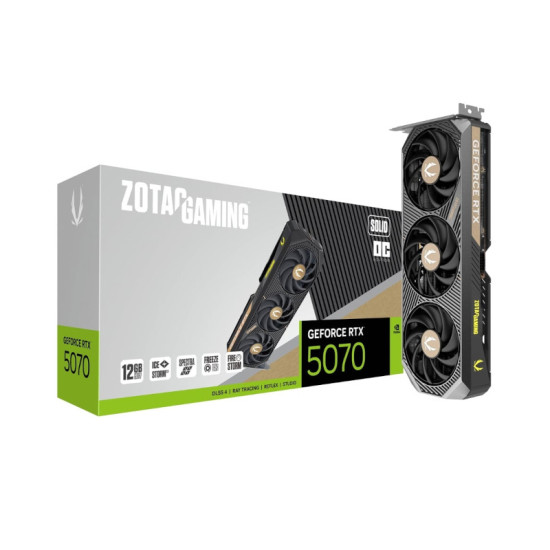ZOTAC GAMING GEFORCE RTX 5070 SOLID OC 12GB GDDR7