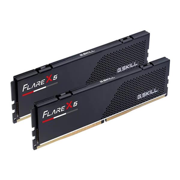 G.Skill F5-6000J3636F16GX2-FX5 Desktop Ram Flare X5 Series 32GB (16GBx2) DDR5 6000MHz (Matte Black)