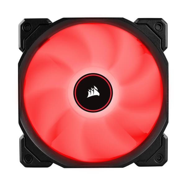 Corsair Air Series AF120 Red - 120mm Red LED Cabinet Fan (Single Pack)