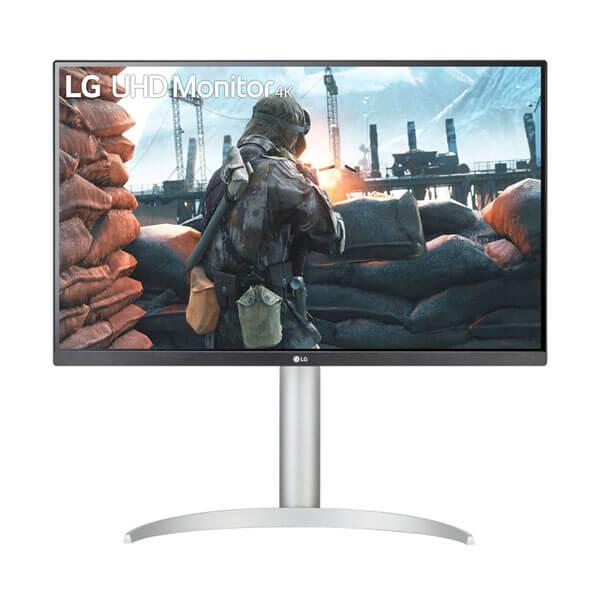 LG 27UP650-W - 27 Inch Gaming Monitor (AMD FreeSync, HDR400, 5ms Response Time, Frameless, 4K UHD IPS Panel, HDMI, DisplayPort)