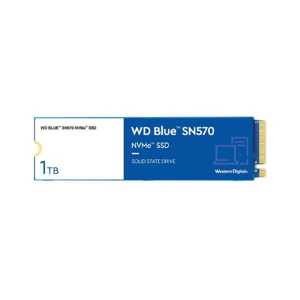 Western Digital Blue SN570 1TB M.2 NVMe Internal SSD (WDS100T3B0C)