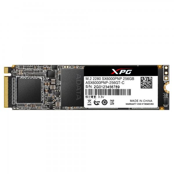 Adata XPG SX6000 Pro 256GB 3D NAND M.2 NVMe Internal SSD (ASX6000PNP-256GT-C)