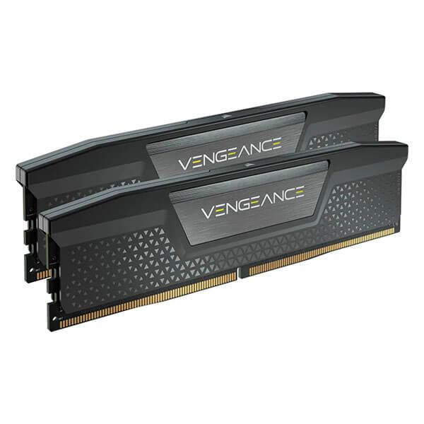 Corsair CMK32GX5M2B6000C40 Desktop Ram Vengeance DDR5 Series 32GB (16GBx2) 6000MHz Black