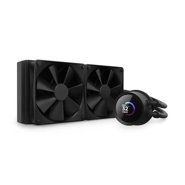 NZXT Kraken 240mm Aio Liquid Cooler With LCD Display RL-KN240-B1