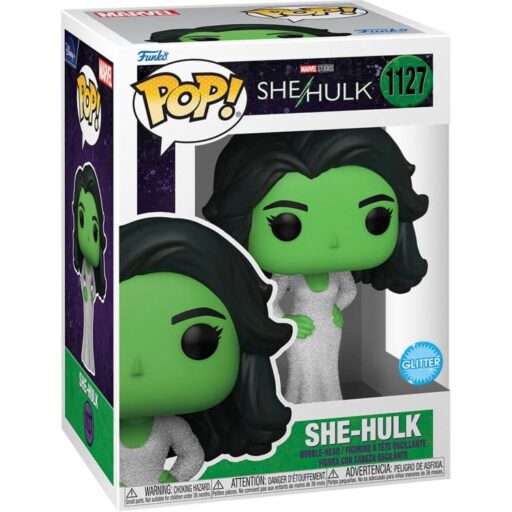 Pop! Marvel: She-Hulk &#8211; She-Hulk (Gala Glitter Dress Ver.)