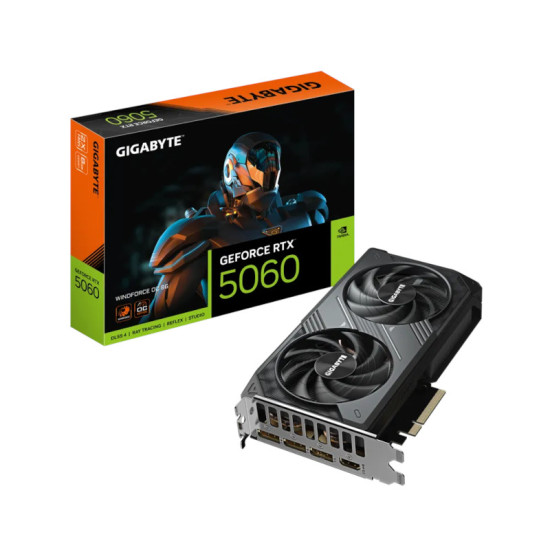 GIGABYTE GEFORCE RTX 5060 WINDFORCE OC 8GB GDDR7