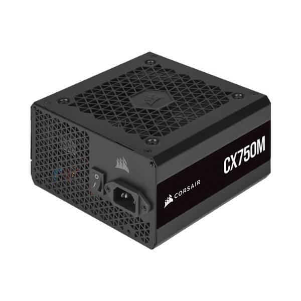 Corsair CX750M SMPS - 750 Watt 80 Plus Bronze Certification Semi Modular PSU With Active PFC (CP-9020222-IN)
